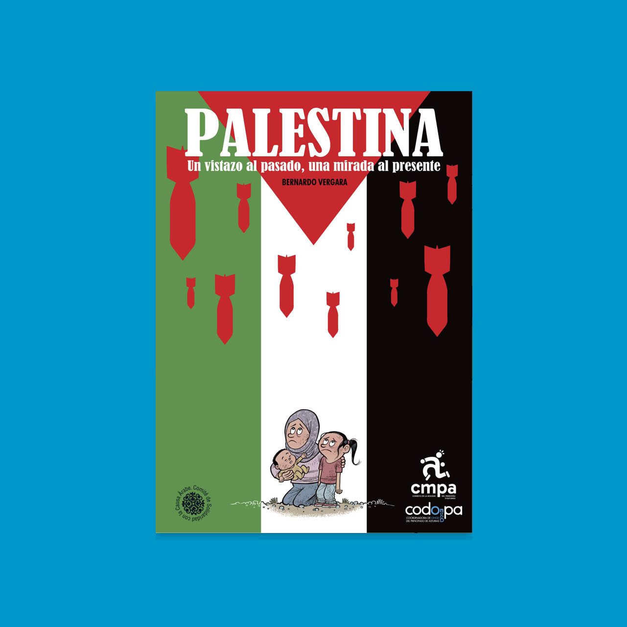 portada c�mic: `Palestina: un vistazo al pasado, una mirada al presente`