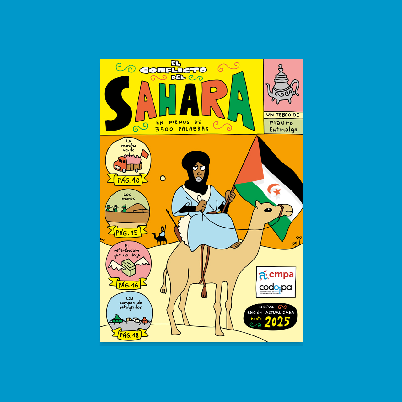 portada c�mic `El conflicto del Sahara en menos de 3000 palabras`